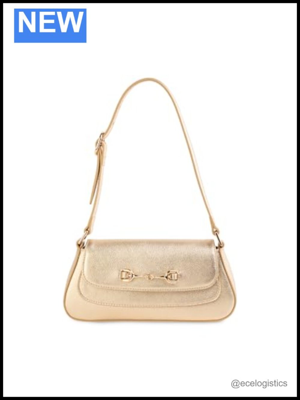 Sam Edelman Loraine Leather Shoulder Bag Satchel Handbag Magnetic Closure